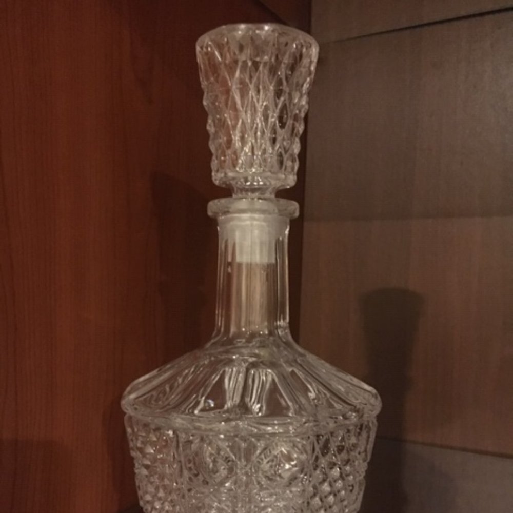 10" Crystal Whisky Decanter